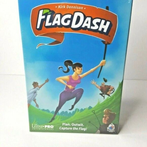 Flag Dash Board Family Game A tactical team game of capture-the-flag! NEW SEALED - Picture 1 of 4